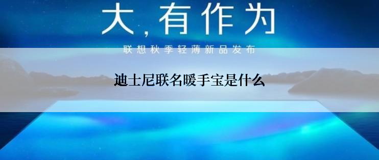 迪士尼联名暖手宝是什么