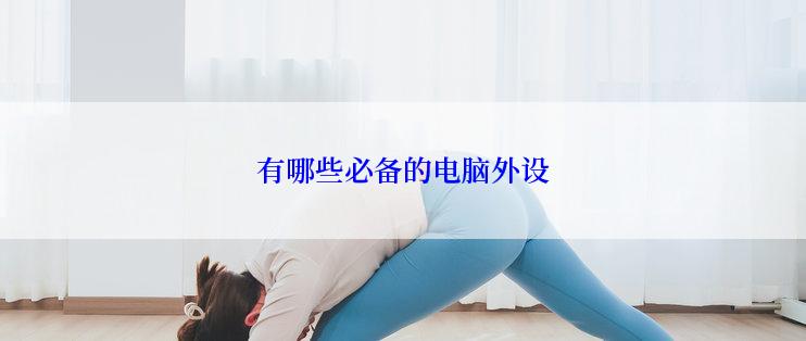 有哪些必备的电脑外设