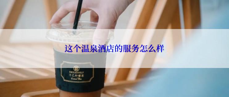 这个温泉酒店的服务怎么样