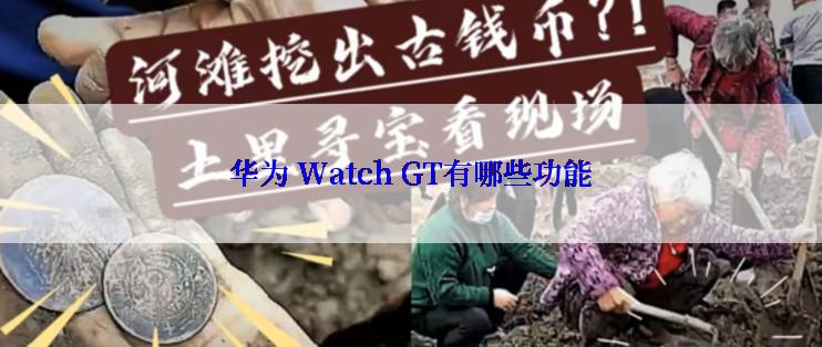 华为 Watch GT有哪些功能