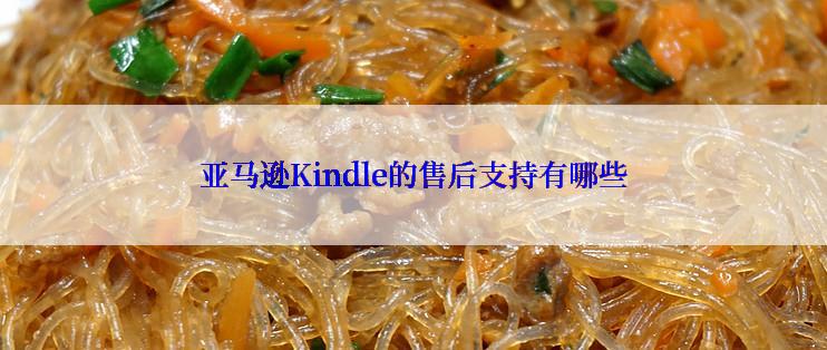 亚马逊Kindle的售后支持有哪些