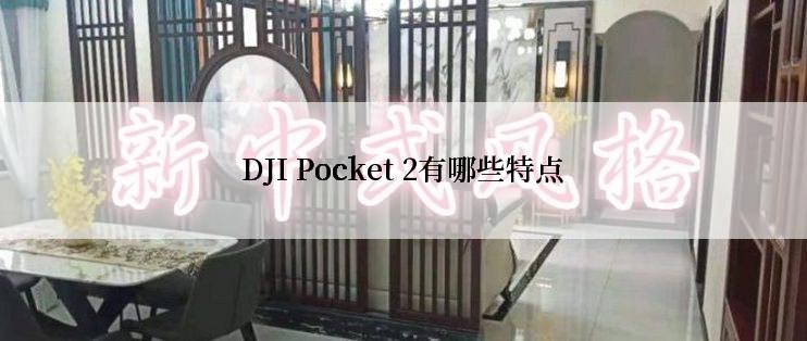 DJI Pocket 2有哪些特点