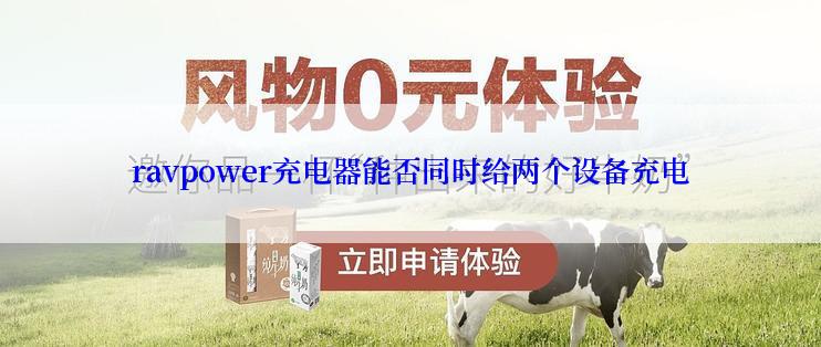 ravpower充电器能否同时给两个设备充电