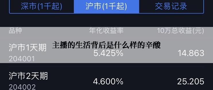 主播的生活背后是什么样的辛酸