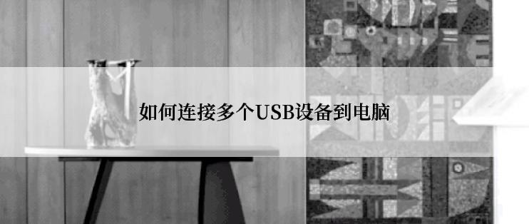 如何连接多个USB设备到电脑