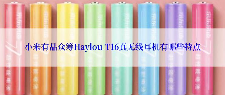 小米有品众筹Haylou T16真无线耳机有哪些特点