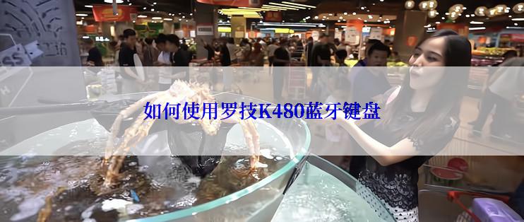 如何使用罗技K480蓝牙键盘