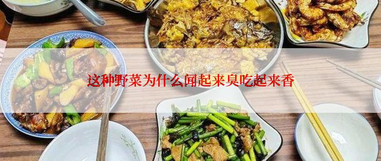 这种野菜为什么闻起来臭吃起来香