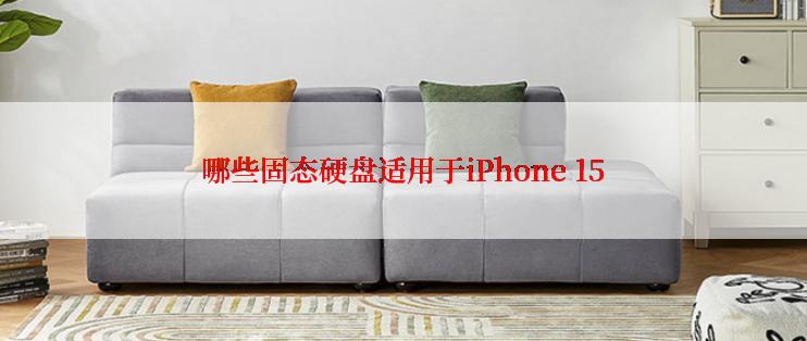 哪些固态硬盘适用于iPhone 15