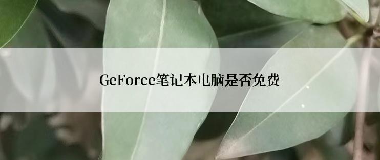 GeForce笔记本电脑是否免费