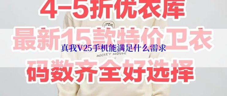 真我V25手机能满足什么需求