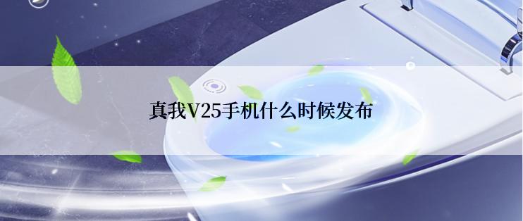 真我V25手机什么时候发布