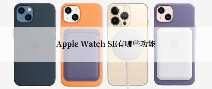 Apple Watch SE有哪些功能