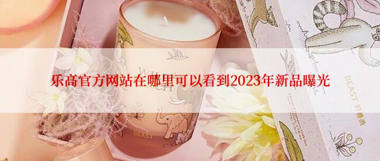 乐高官方网站在哪里可以看到2023年新品曝光