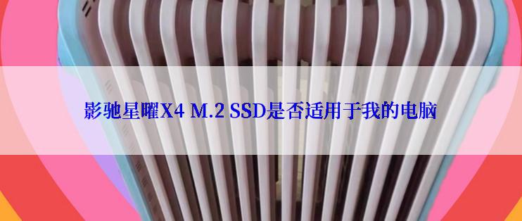 影驰星曜X4 M.2 SSD是否适用于我的电脑