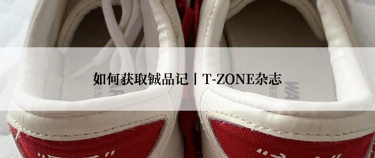 如何获取铖品记丨T-ZONE杂志