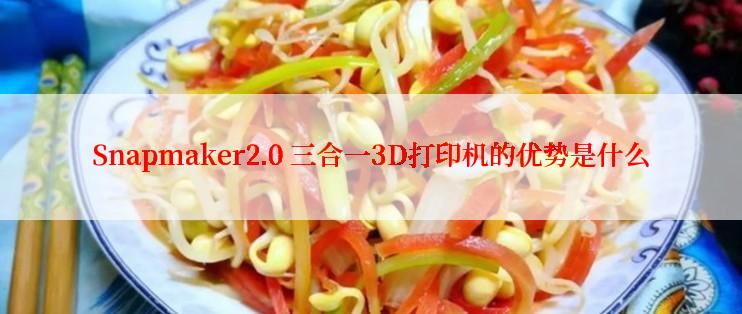 Snapmaker2.0 三合一3D打印机的优势是什么