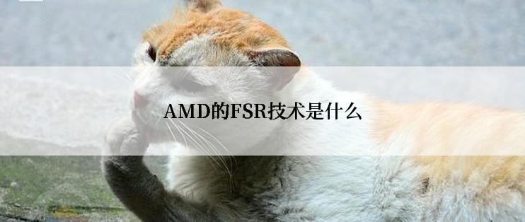 AMD的FSR技术是什么