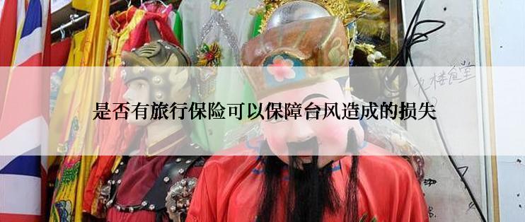  是否有旅行保险可以保障台风造成的损失