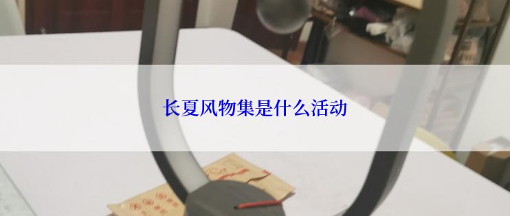 长夏风物集是什么活动