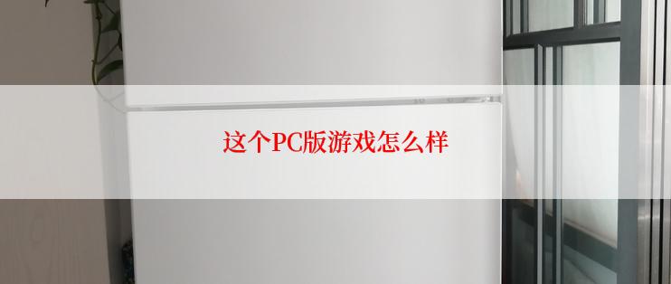 这个PC版游戏怎么样