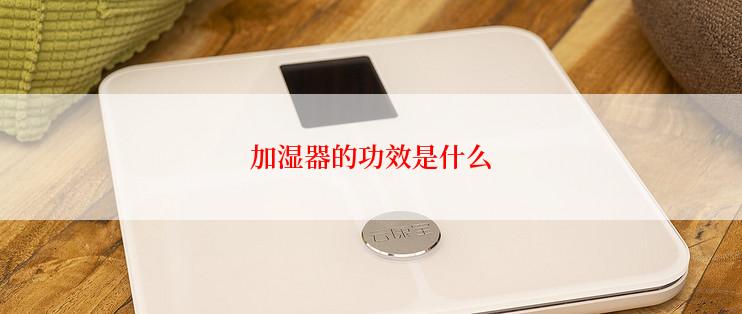 加湿器的功效是什么