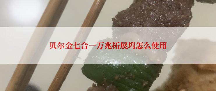 贝尔金七合一万兆拓展坞怎么使用