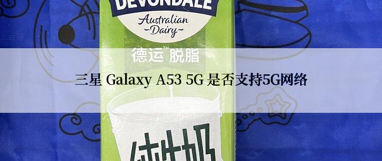 三星 Galaxy A53 5G 是否支持5G网络