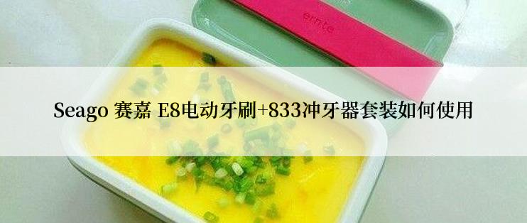 Seago 赛嘉 E8电动牙刷+833冲牙器套装如何使用