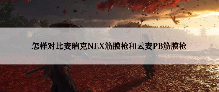 怎样对比麦瑞克NEX筋膜枪和云麦PB筋膜枪