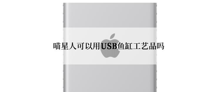 喵星人可以用USB鱼缸工艺品吗