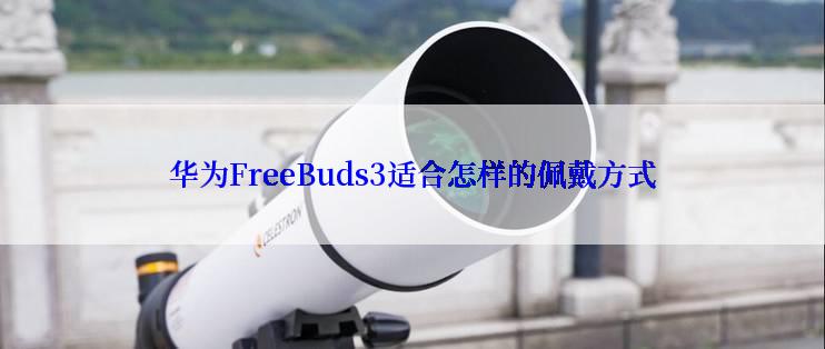 华为FreeBuds3适合怎样的佩戴方式