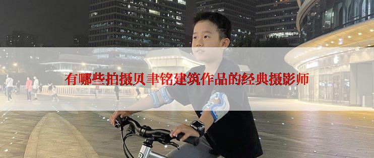 有哪些拍摄贝聿铭建筑作品的经典摄影师