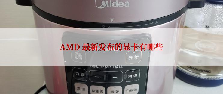 AMD 最新发布的显卡有哪些