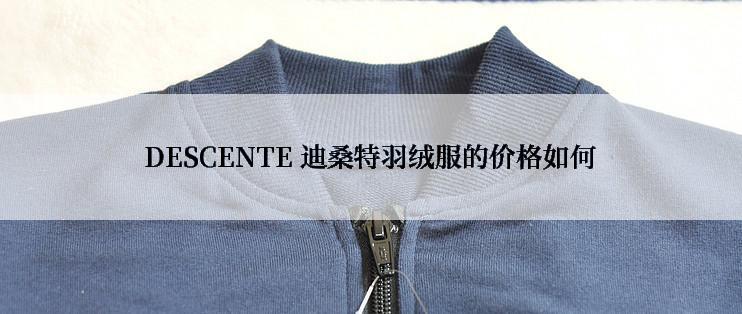 DESCENTE 迪桑特羽绒服的价格如何