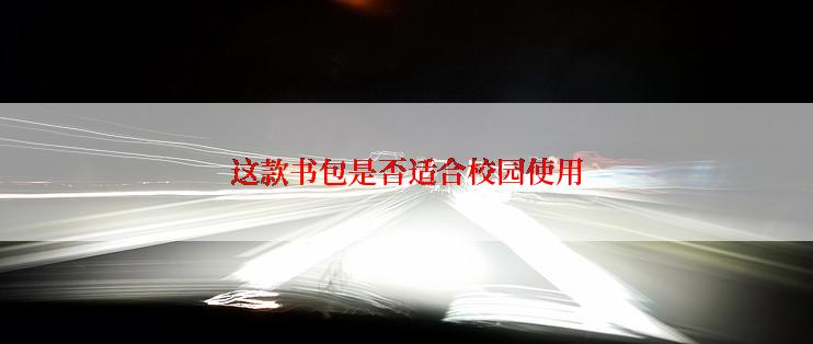 这款书包是否适合校园使用