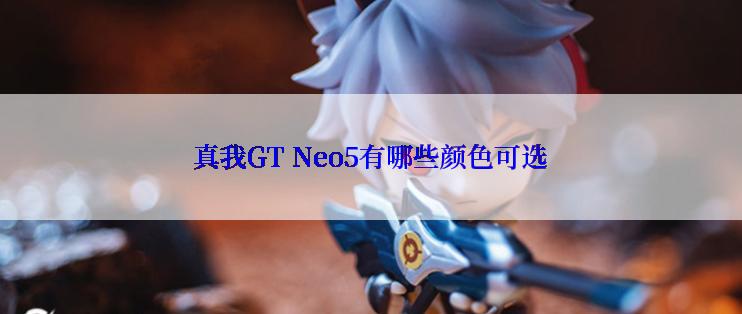 真我GT Neo5有哪些颜色可选