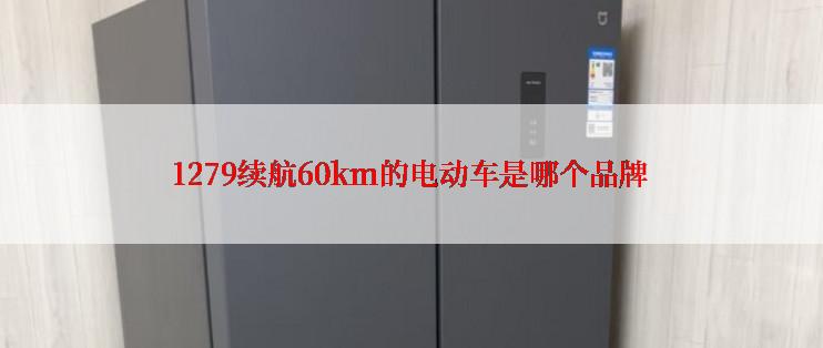 1279续航60km的电动车是哪个品牌