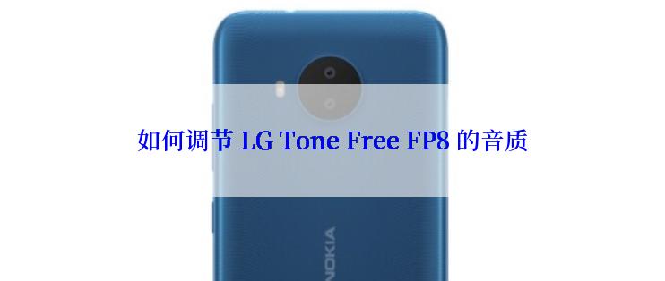 如何调节 LG Tone Free FP8 的音质