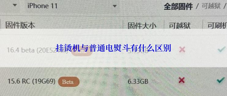 挂烫机与普通电熨斗有什么区别