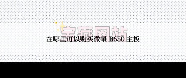 在哪里可以购买微星 B650 主板