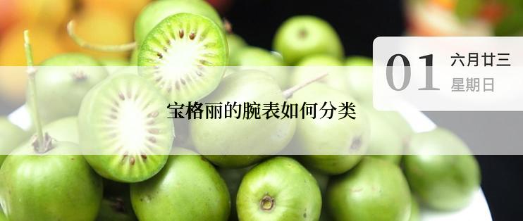 宝格丽的腕表如何分类