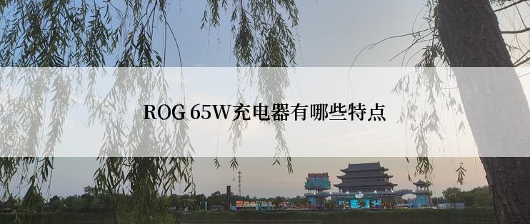 ROG 65W充电器有哪些特点