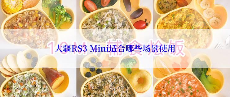 大疆RS3 Mini适合哪些场景使用