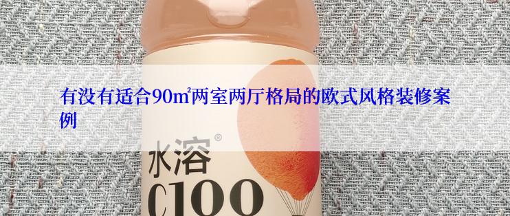 有没有适合90㎡两室两厅格局的欧式风格装修案例