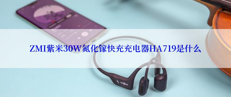 ZMI紫米30W氮化镓快充充电器HA719是什么