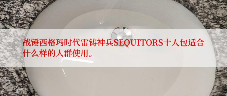 战锤西格玛时代雷铸神兵SEQUITORS十人包适合什么样的人群使用。