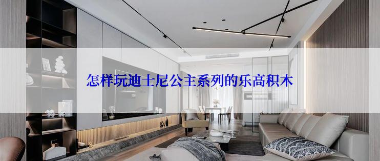 怎样玩迪士尼公主系列的乐高积木