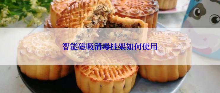 智能磁吸消毒挂架如何使用