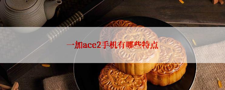 一加ace2手机有哪些特点